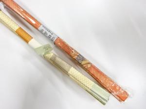 未使用品　正絹　佐賀錦　帯締め　2本セット